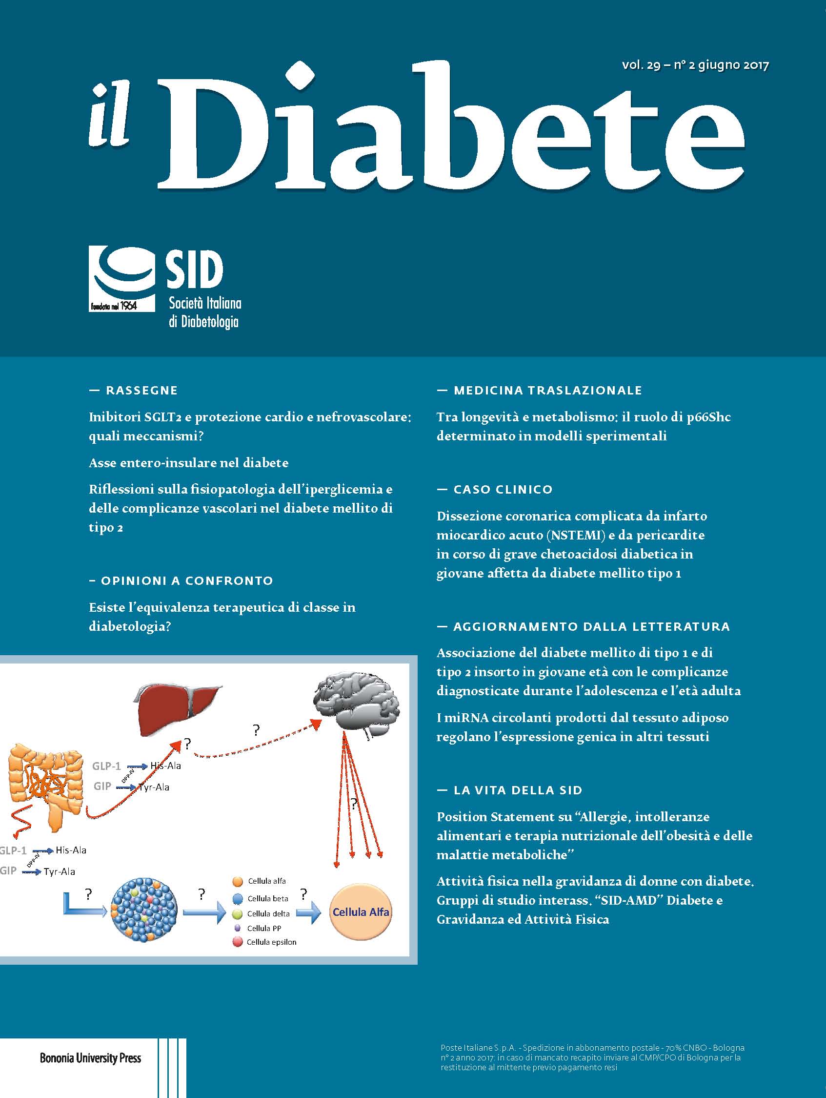 “Il Diabete” volume 29, numero 2, giugno 2017 “Il Diabete” volume 29, numero 2, giugno 2017